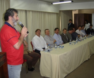 Entrega de equipamentos SEAP em Chapecó