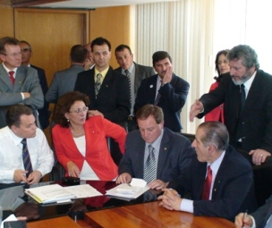 Reunião com ministro Guilherme Cassel