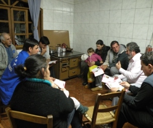 Encontro com lideranças de Vargem