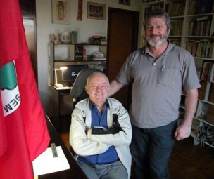 Padre Pedro visita Padre Tedesco, em 12 de agosto.