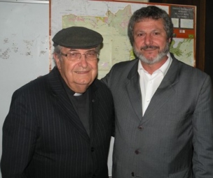 Com Dom Mauro Morelli, 14 de setembro