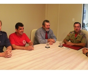 Reunião Corpo de Bombeiros, 28 de fevereiro de 2012.